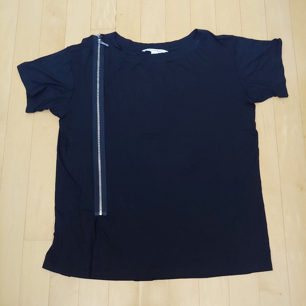 Diane Von Furstenberg Zipper Tee